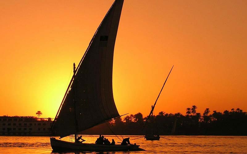 Nile Serenity: Sunset Felucca Ride and Banana Island Escape