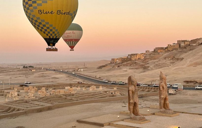 Aerial Wonders: Hot Air Ballooning , then visit West bank.